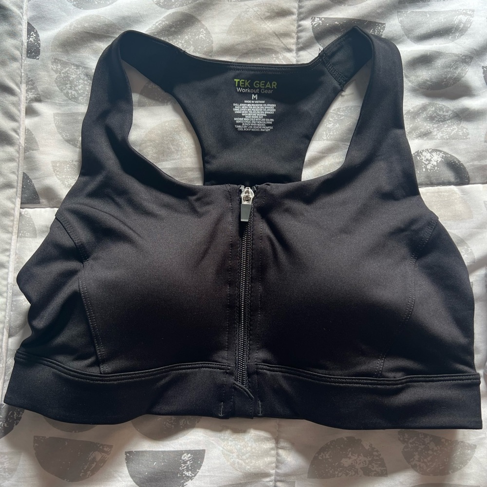 Tek Gear Workout Gear Sports Bra- M